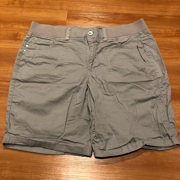 gloria vanderbilt shorts with elastic waist